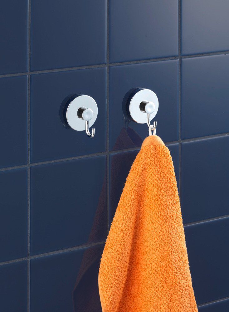 WENKO Handtuchhaken Handtuchhaken, Vacuum-Loc, 4er Set, WENKO, (4er-Set), V günstig online kaufen