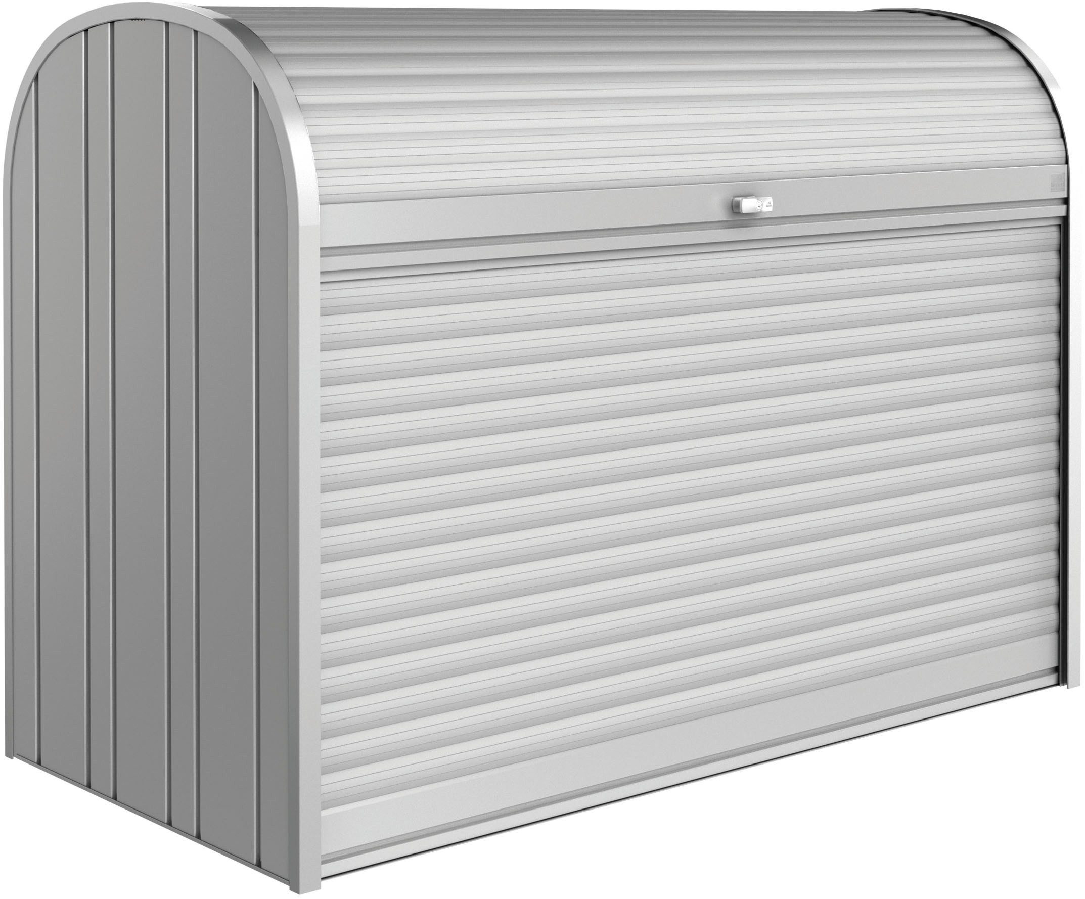 Biohort Gartenbox STOREMAX Gr. 190, verschiedene Farben, 190x96,5x136 cm, Ideal als Mülltonnenboxoder Fahrradgarage