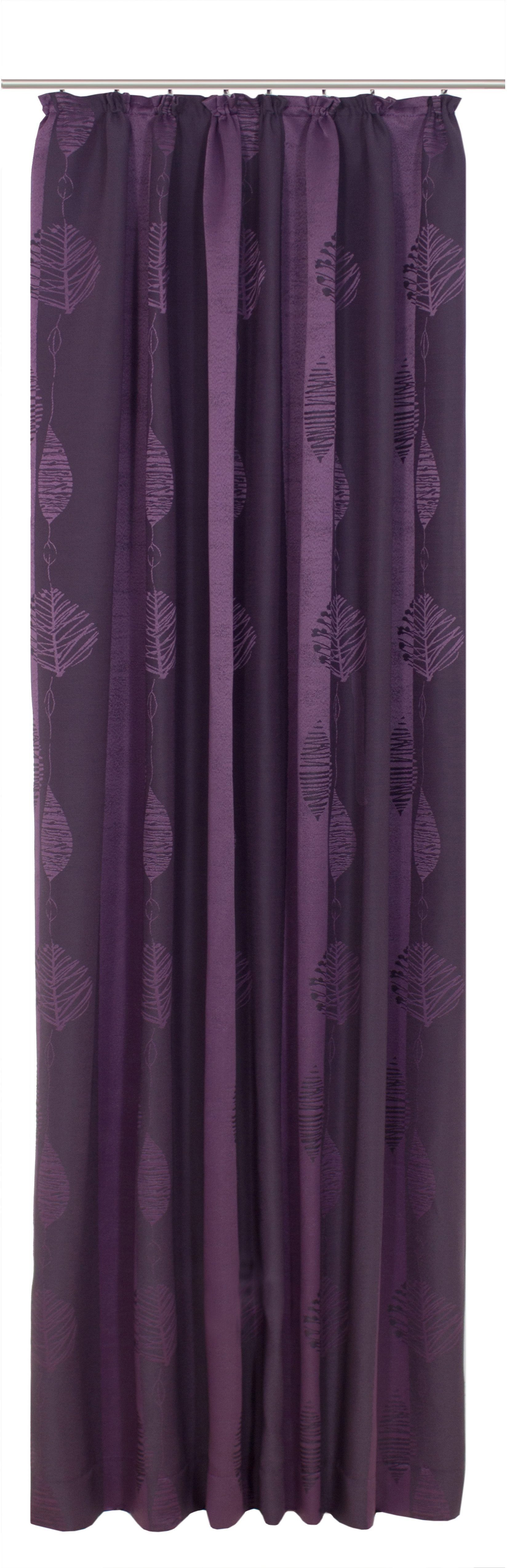 Wirth Vorhang ILSENBURG (1 St), Kräuselband, blickdicht, Jacquard
