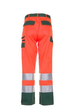 Planam Arbeitshose Bundhose Warnschutz orange/grün Größe 27 (1-tlg)