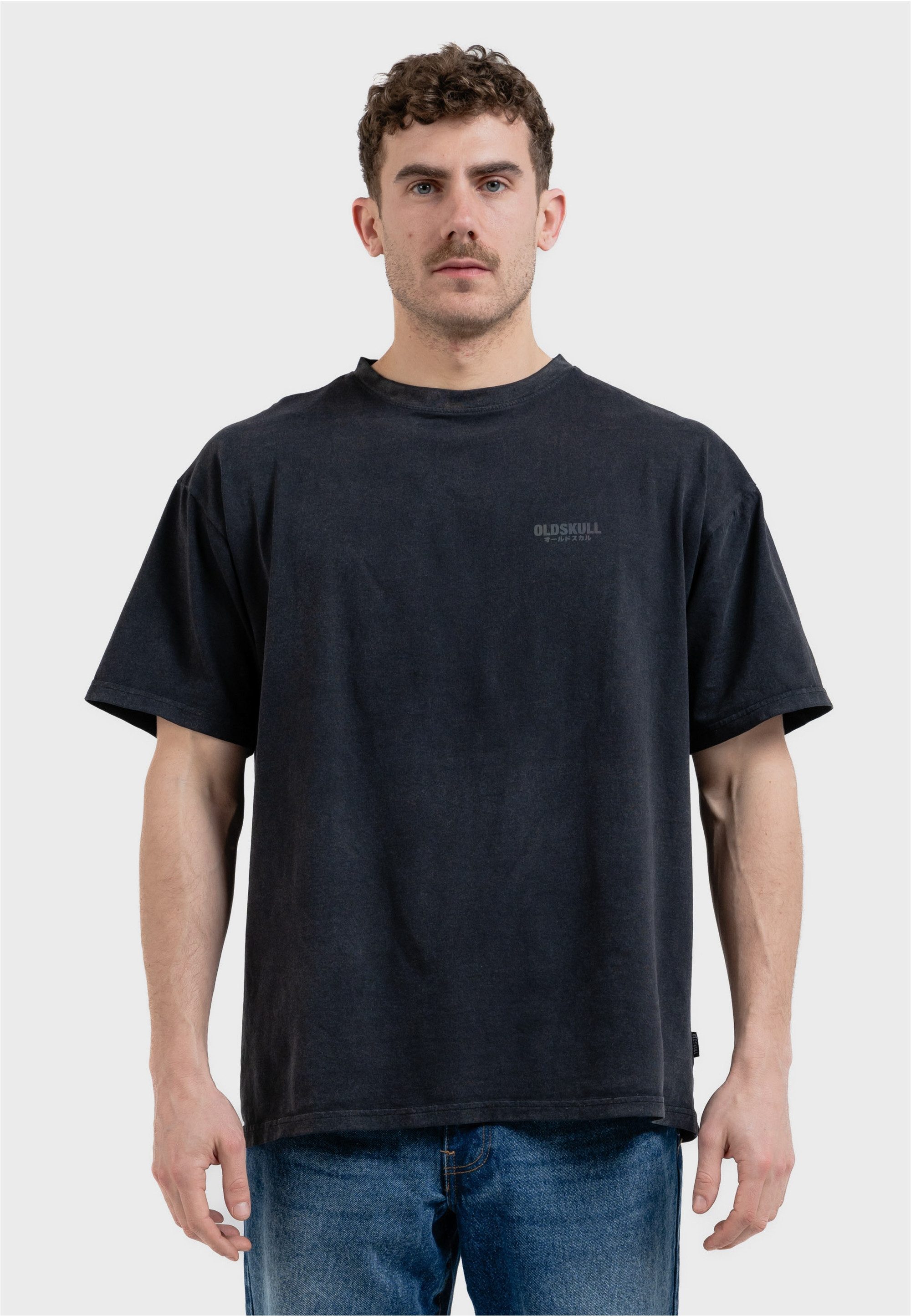 Oldskull T-Shirt Basic Oldskull Logo unverkennbare Oldskull-Optik günstig online kaufen