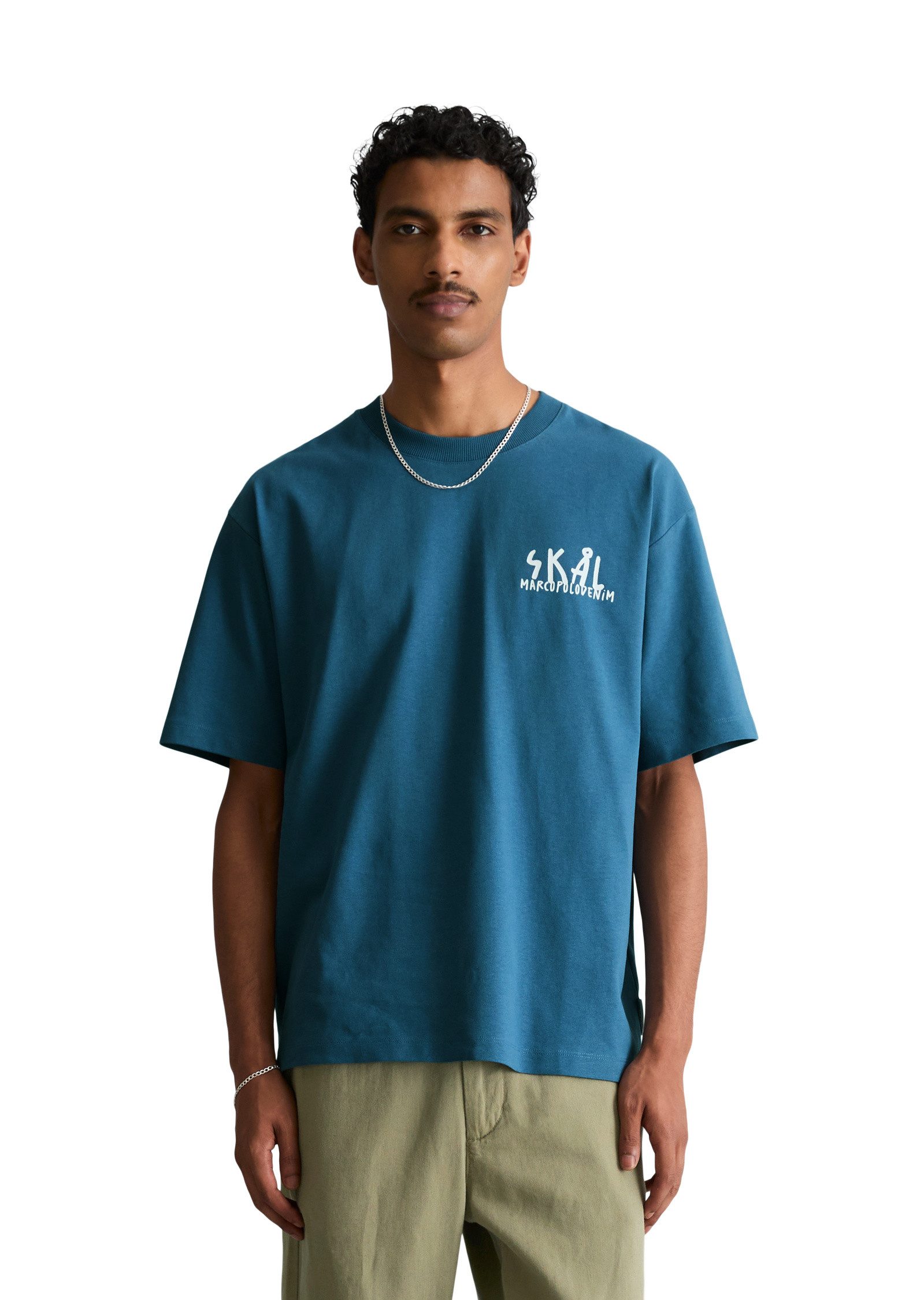 T-Shirt mit Rückenprint