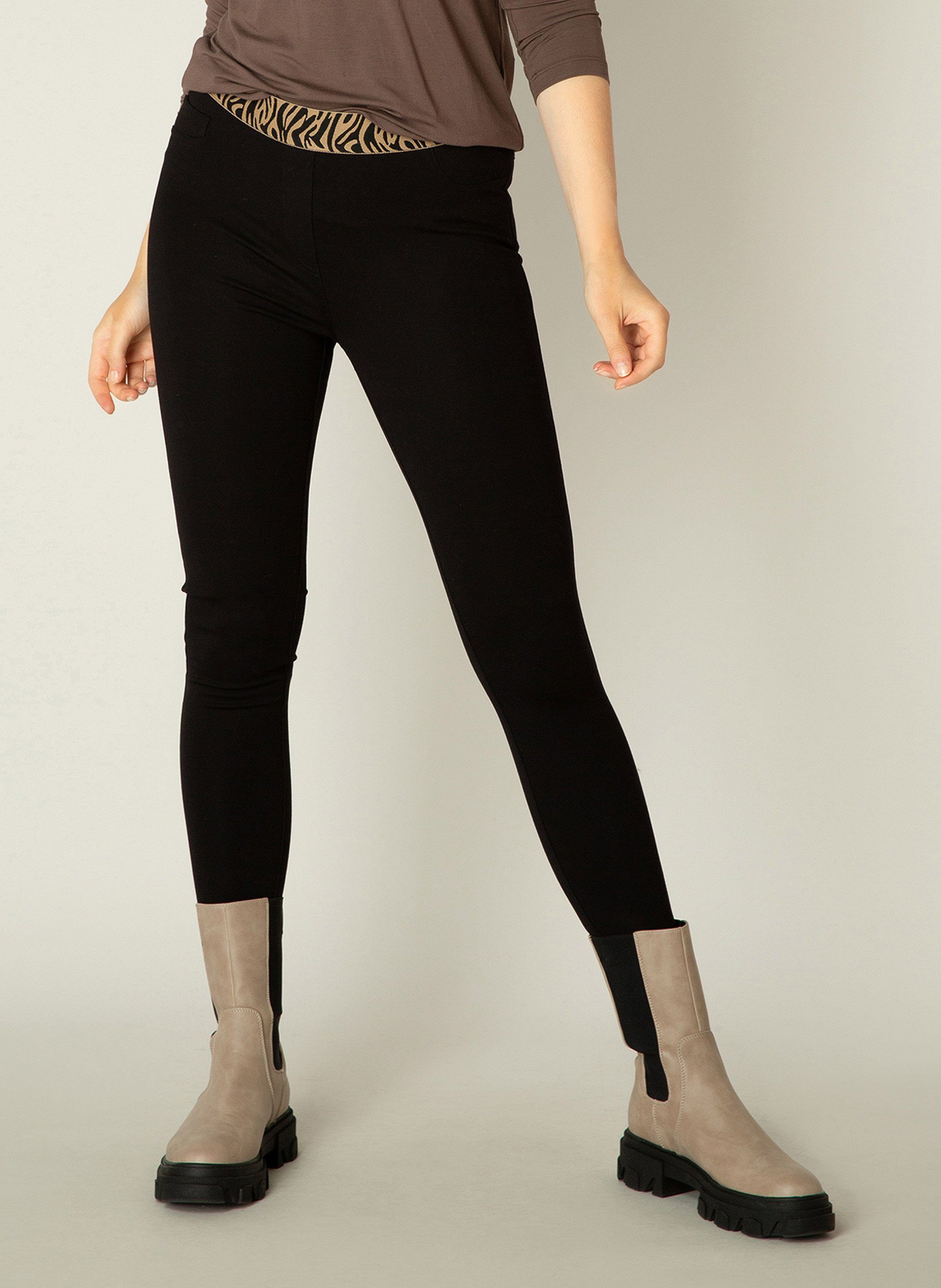 yest Leggings Ornika Essential mit gemustertem Bund