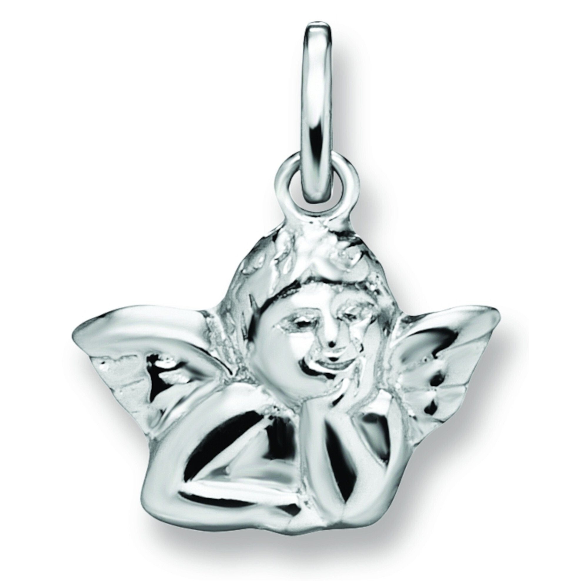 Schmuck Silber, Silber 925 Engel aus ONE Engel Damen ELEMENT Anhänger Kettenanhänger