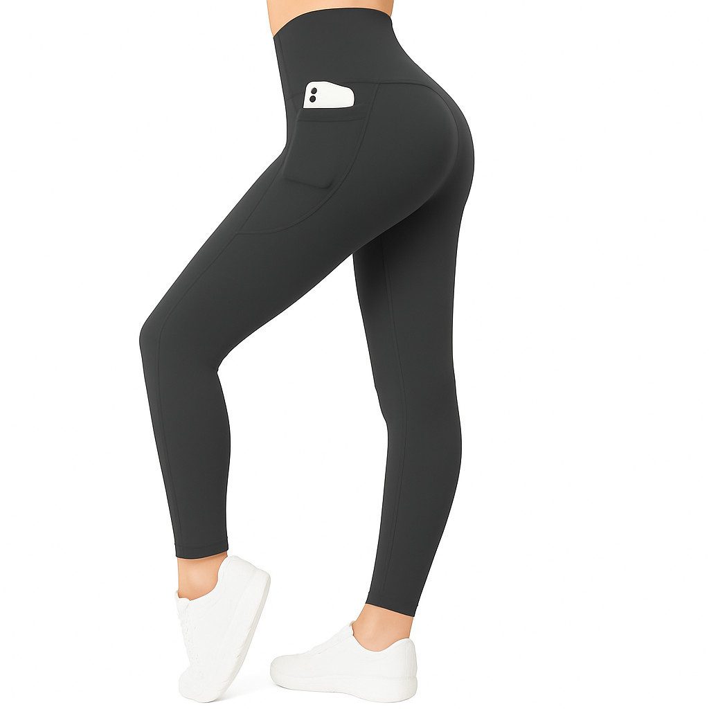 Frentree Leggings mit Taschen für Damen, Lange Sporthose, (High Waist, Yoga günstig online kaufen