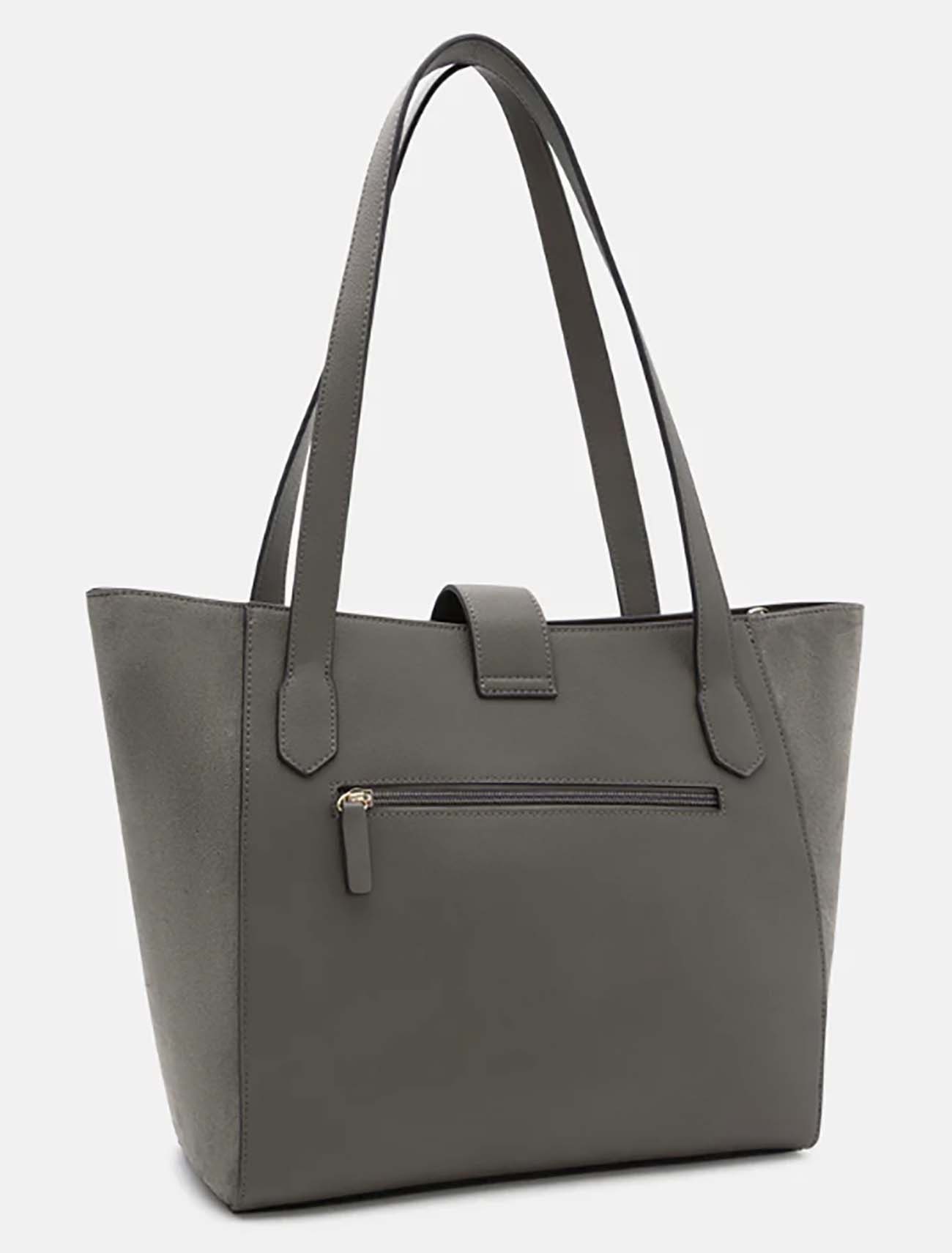 L. CREDI Shopper L.CREDI Damen Shopper PETRINA dark taupe