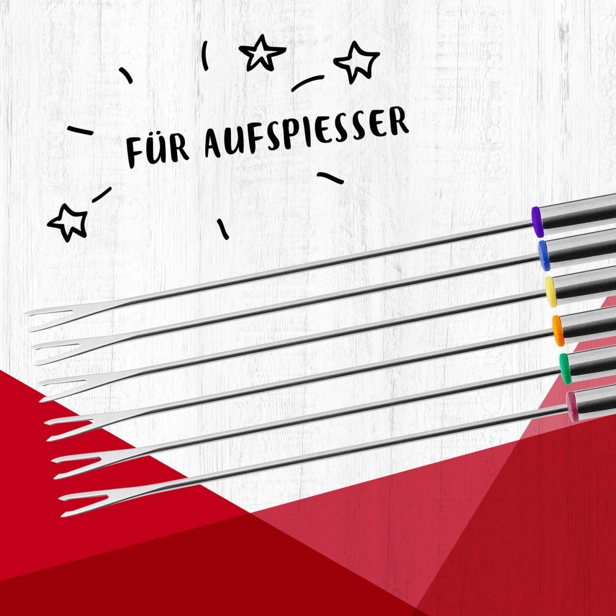 FACKELMANN Fonduegabel Fonduegabel