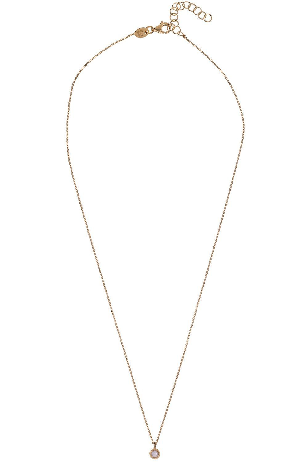 Alisia Kette mit Anhänger Perla Silber Vergoldet