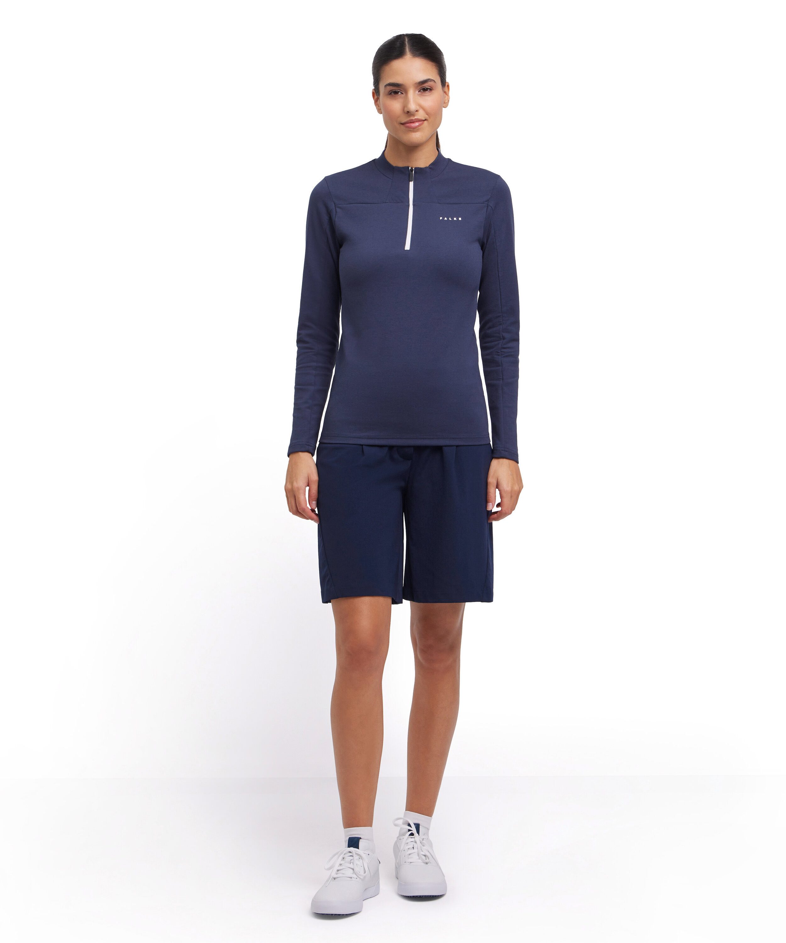 FALKE Strickpullover Pullover für milde bis kalte Temperaturen (1-tlg) für milde bis kalte Temperaturen