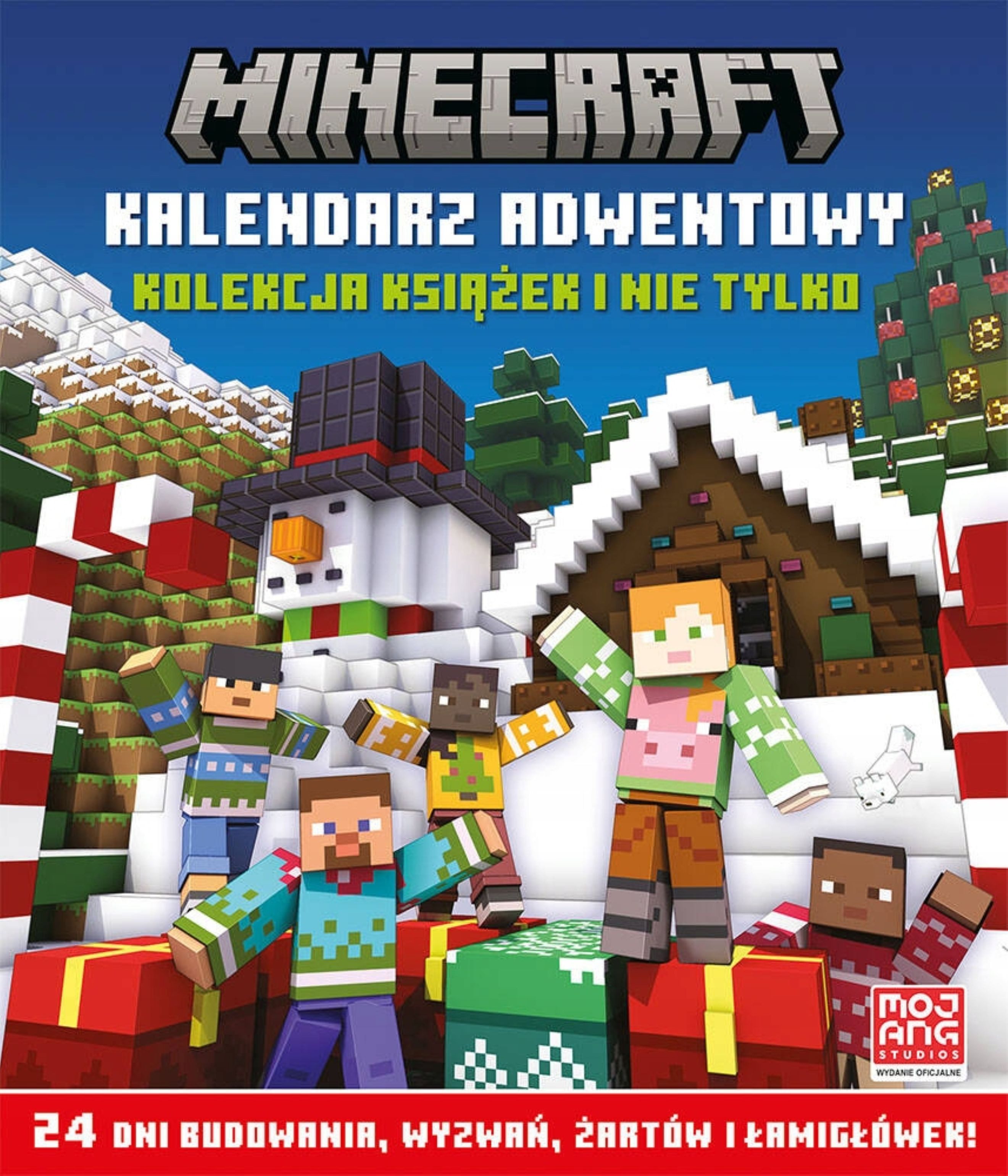 HARPER Adventskalender Minecraft Adventskalender 24 Überraschungen Bücher Rätsel Mojang (1-tlg)