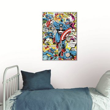 Art for the home Leinwandbild CAPTAIN AMERICA, Fantasy