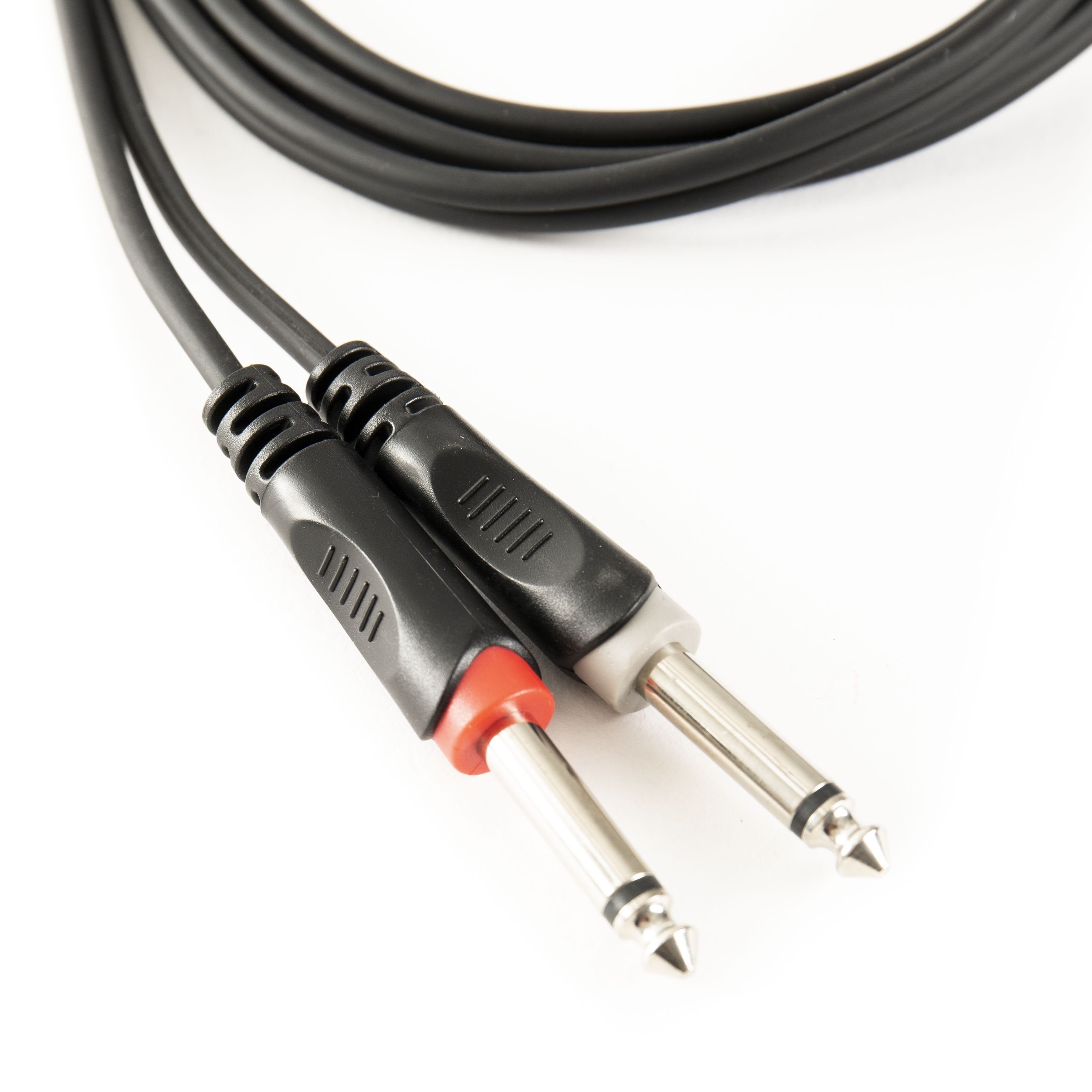 MUSIC STORE Instrumentenkabel, Instrumentenkabel, Twinkabel, Störgeräuschfreie Signalübertragung