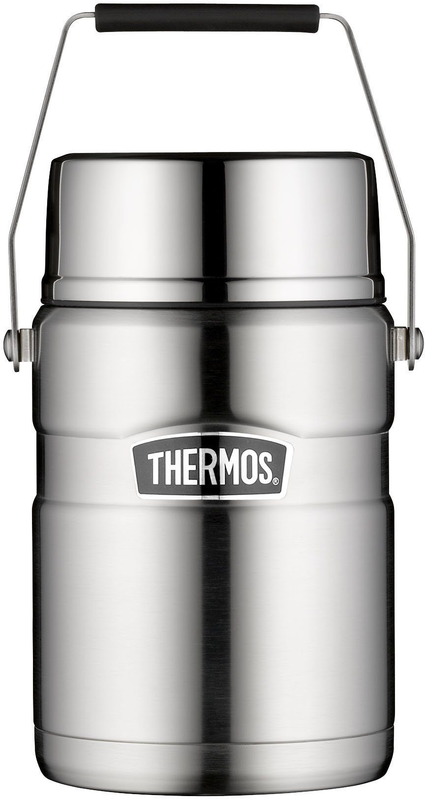 King, Edelstahl, 1,2 THERMOS Thermobehälter Liter Stainless (1-tlg),