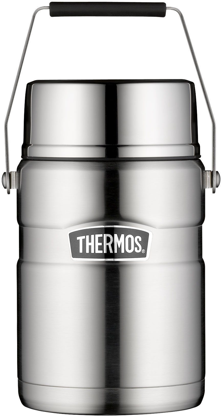THERMOS Thermobehälter STAINLESS KING, Thermobehälter für Essen, spülmaschinenfest, Edelstahl, (1-tlg), 1,2 Liter