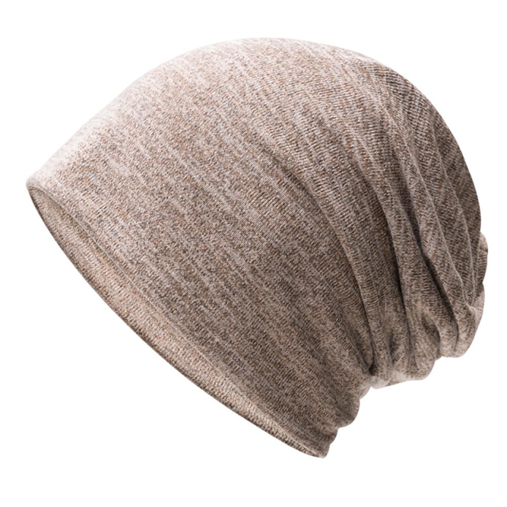 Zaewry Beanie Mütze Damen Herren, Slouch Beanie Mütze, Weich Dünne Mütze Leichte Atmungsaktiv, Elastisch Laufmütze für Alle Jahreszeiten