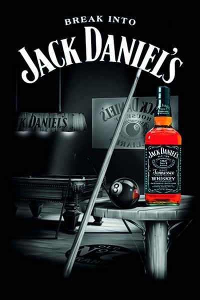 PYRAMID Poster Jack Daniel's Poster Pool 61 x 91,5 cm