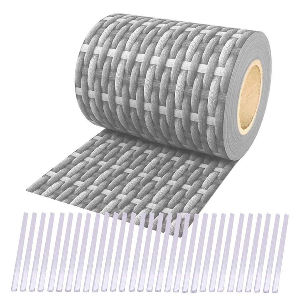 Plantiflex Sichtschutzstreifen Sichtschutz Rolle 35m blickdicht PVC Zaunfolie, (Sichtschutzfolie Windschutz, für Doppelstabmatten Zaun Sichtschutzrolle)
