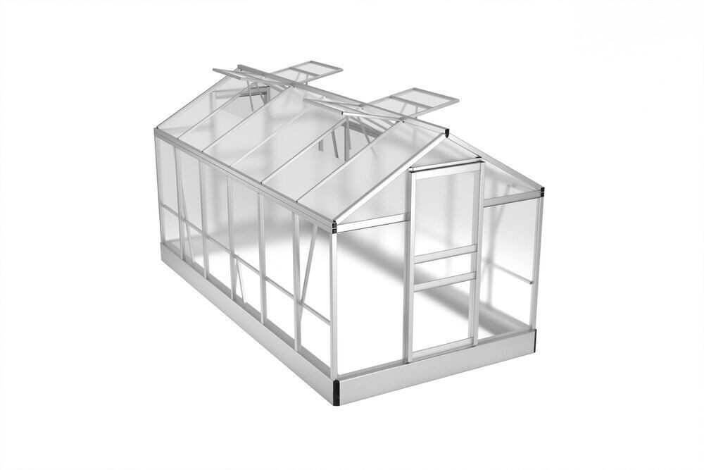 OUTFLEXX Gewächshaus silberfarben | Rab...