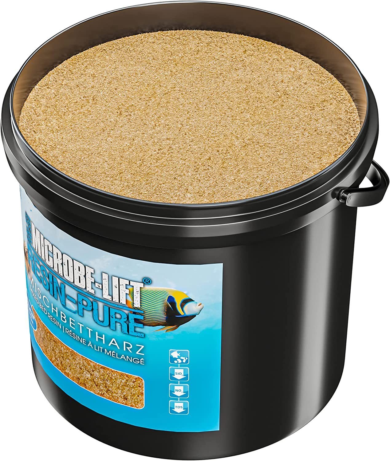 ARKA Biotechnologie GmbH Aquarien-Substrat Microbe-Lift Vollentsalzer Resin-Pure 4000 ml