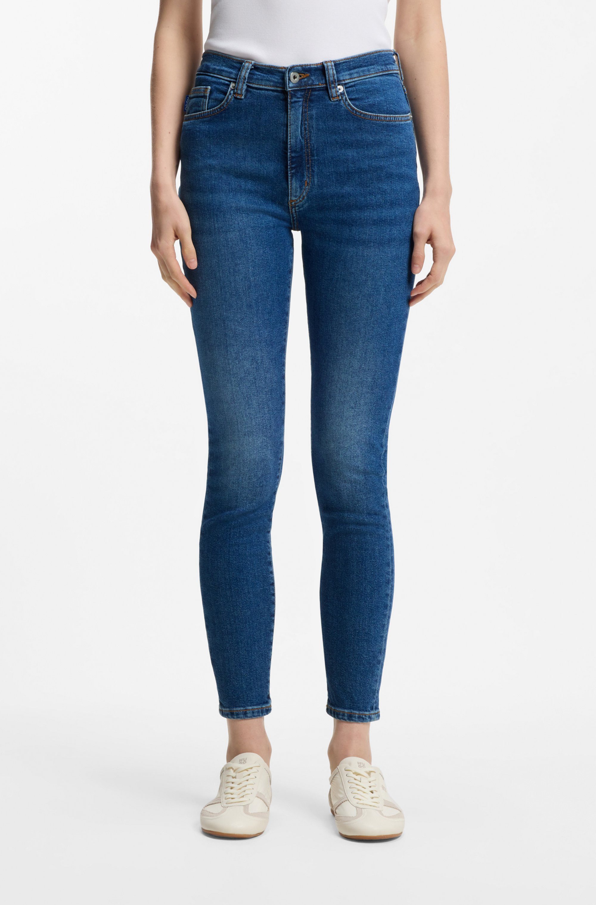 HUGO Skinny-fit-Jeans Malu Skinny Fit mit mittlerer Leibhöhe
