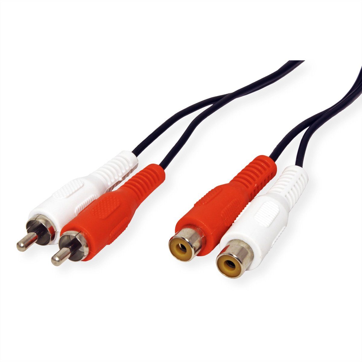 Cinch-Verlängerungskabel duplex ST/BU Audio-Kabel