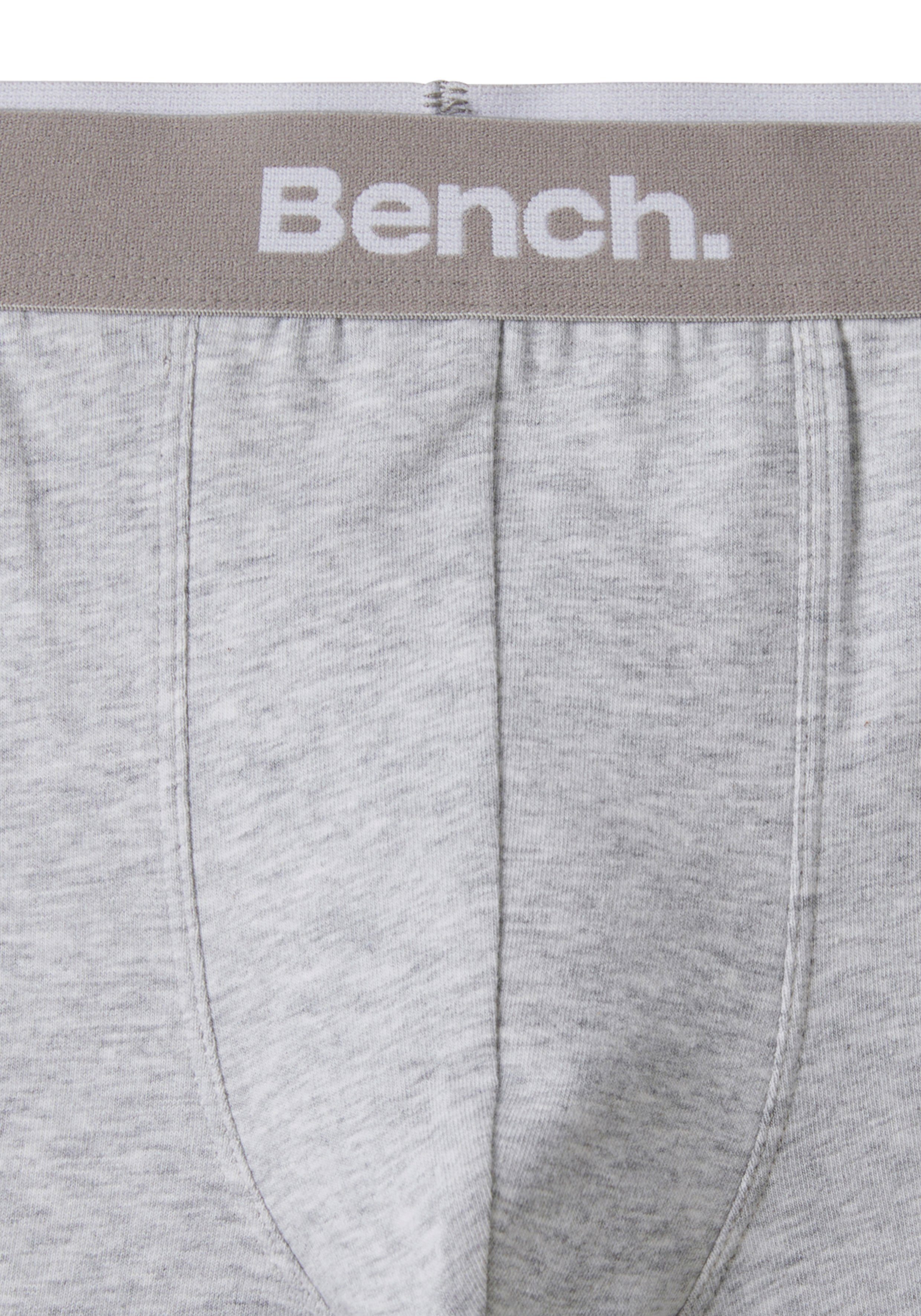 Bench. Boxer 3-St) (Packung, schwarz bedruckt grau bedruckt unterschiedlich / 