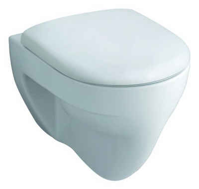 GEBERIT WC-Sitz Renova, Comprimo mit Deckel - Weiß Alpin