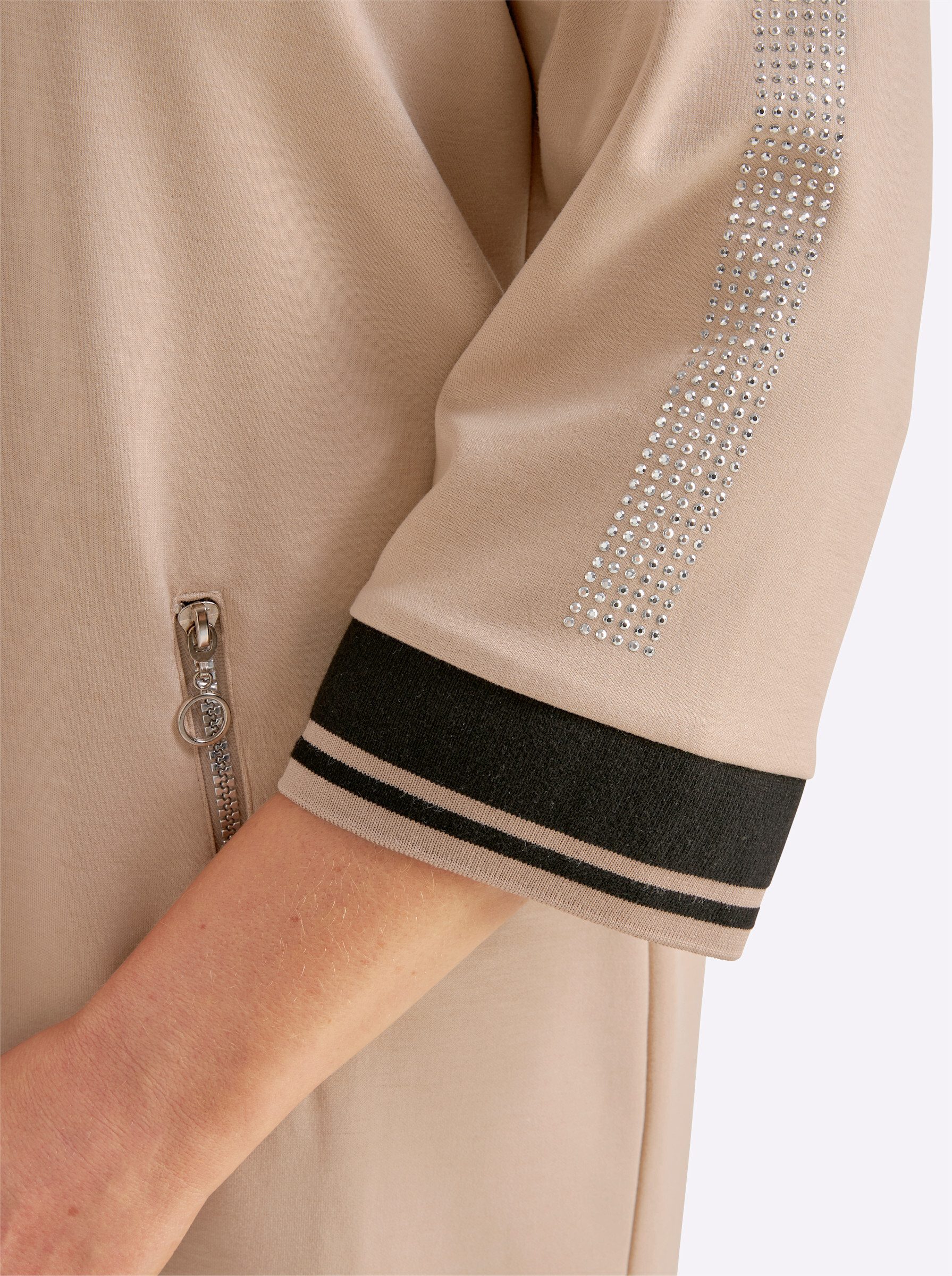 creation L Jerseykleid Modal-Mix-Kleid 3/4-Arm