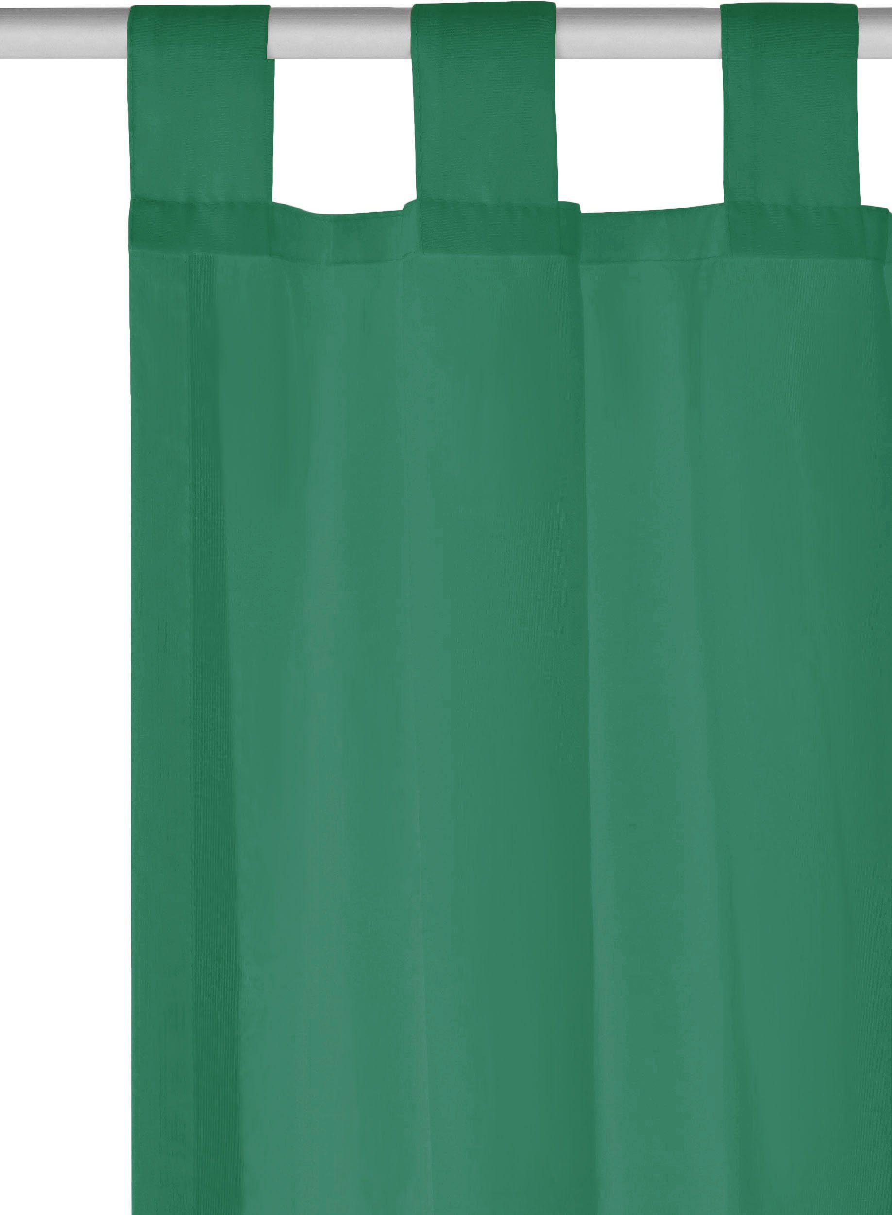 OTTO home Gardine XANA mit Schlaufen, Topseller! (1 St), Schlaufen, transparent, Voile, Bestseller, einfarbig, 1 Schal, pflegeleicht, preiswert! – Bild 5 von 5