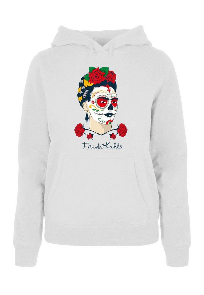 Merchcode Kapuzenpullover Damen Ladies Frida Kahlo - Dia de los muertos  Hoody (1-tlg)
