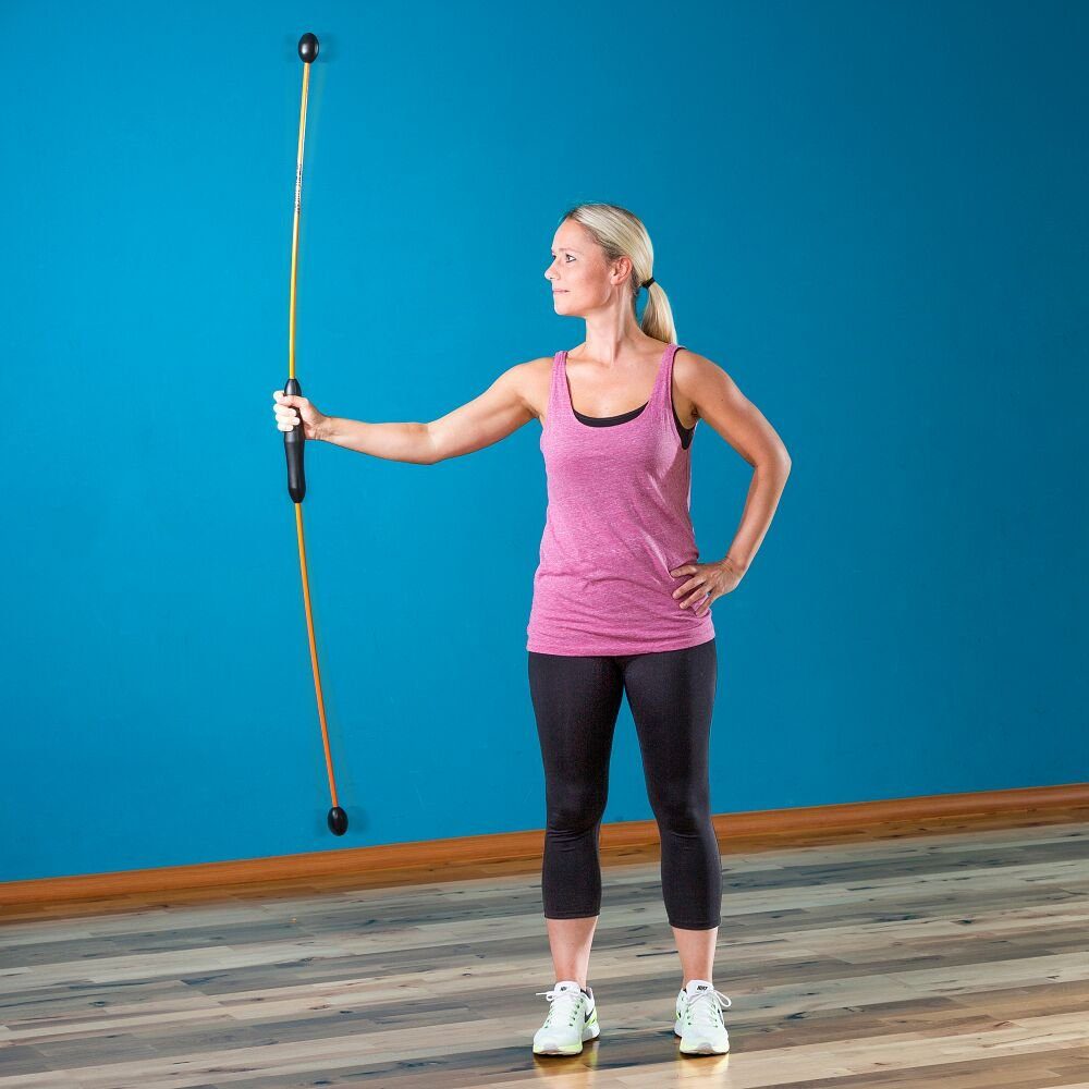 Sport-Thieme Swingstick Schwingstab Durchgängiger Schwungverhalten mit gutem Stab Fitness Bar, sehr