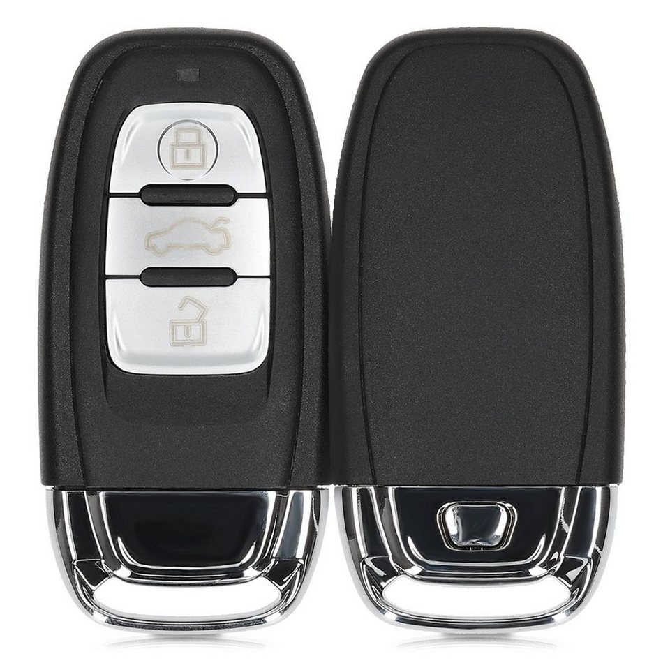 kwmobile Schlüsseltasche Gehäuse für Audi Autoschlüssel, ohne Transponder  Batterien Elektronik - Auto Schlüsselgehäuse, Achtung: Transponder,  Batterien und Elektronik nicht dabei