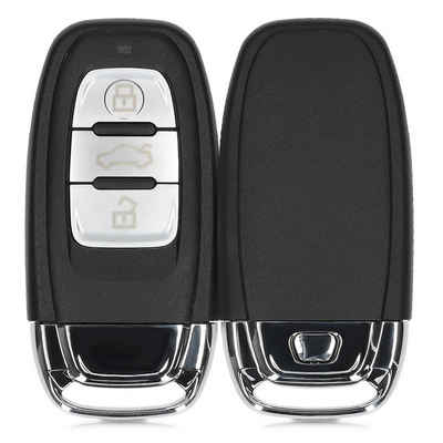 kwmobile Schlüsseltasche Gehäuse für Audi Autoschlüssel (1-tlg), ohne Transponder Batterien Elektronik - Auto Schlüsselgehäuse