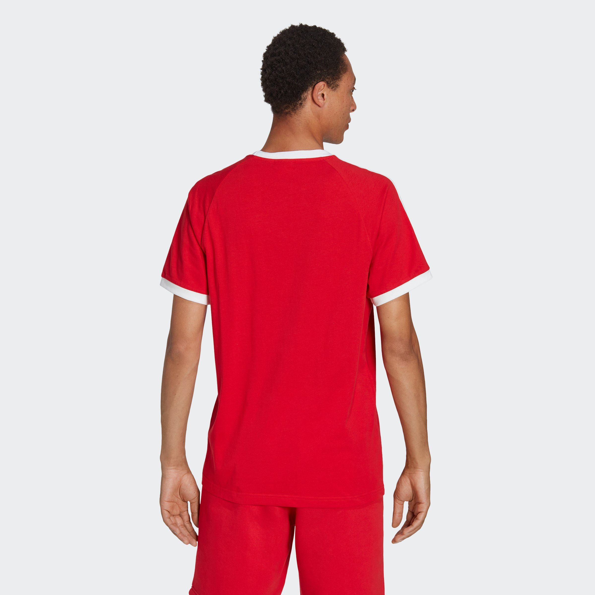 Originals adidas Better 3-STRIPES TEE T-Shirt Scarlet