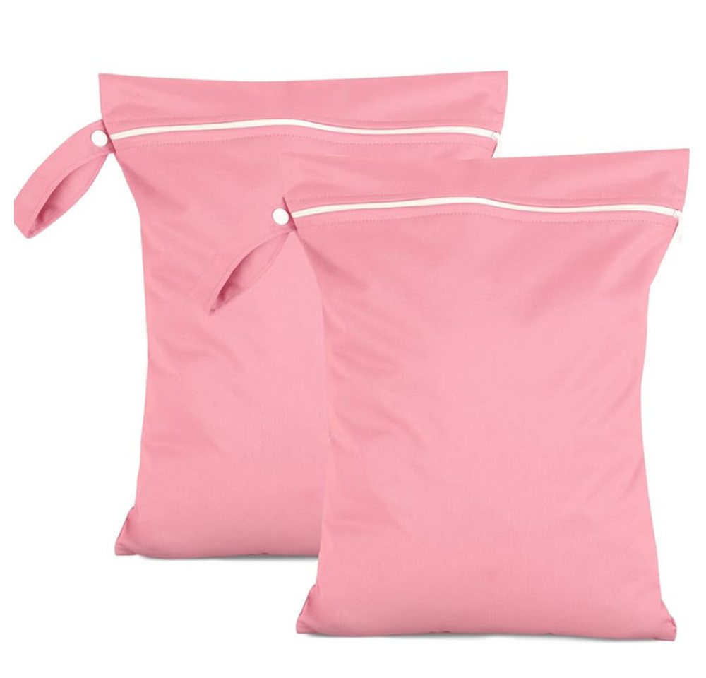nsihing Wäschenetz 2 Stück Nasstasche,Wetbag Schwimmsachen wasserdichte Wet Bag,(Wiederverwendbar Schmutzige Kleidung Tasche Organiser mit Reißverschluss), für Badeanzüge, Strandtuch, Sportkleidung