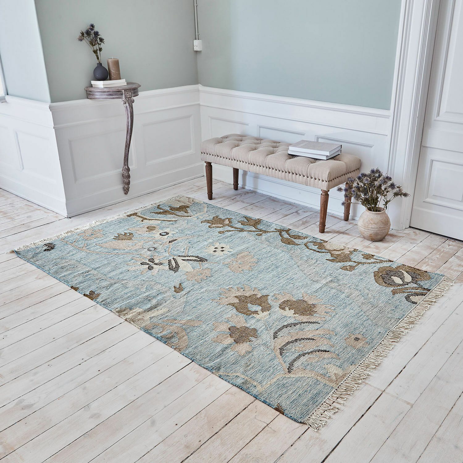 Mirabeau Teppich Teppich Nére hellblau, rechteckig, Höhe: 140.0 mm