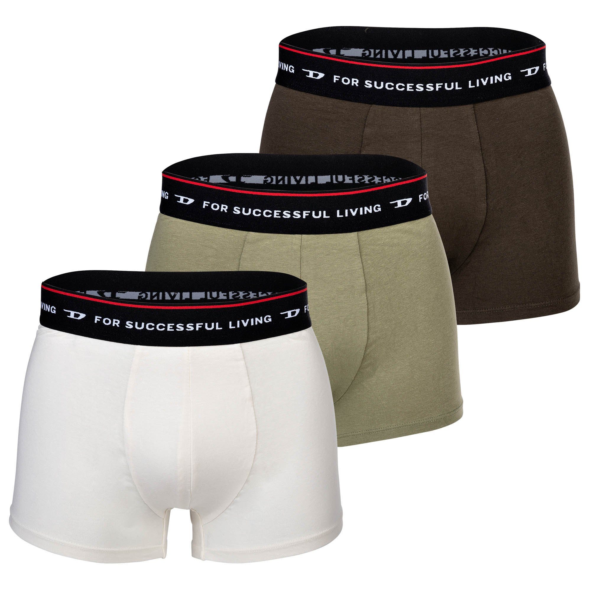 Boxer Herren Boxershort 3er Pack Baumwolle