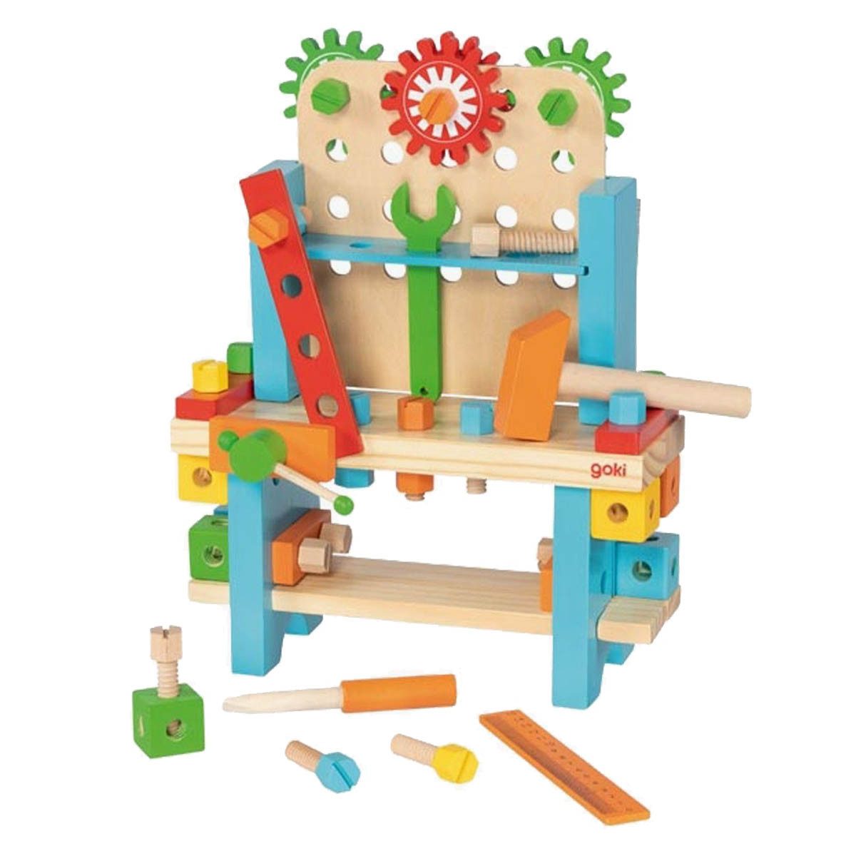 goki Spielwerkbank Meine erste Werkbank, (57-tlg), günstig online kaufen