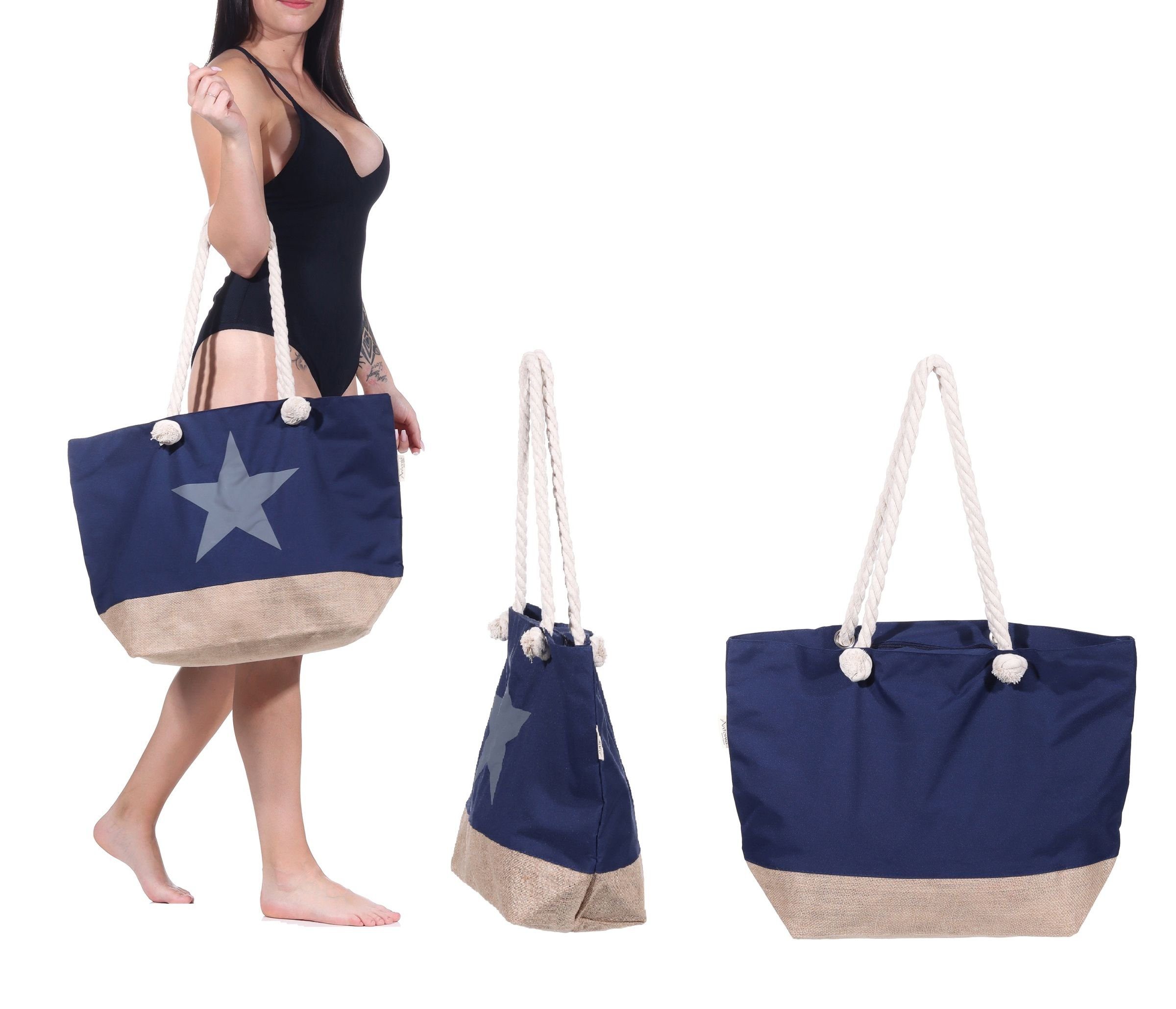 Antonio XL-Strandtasche Antonio - Strandtasche STERN Badetasche Tasche (Nr.101-109) Farbe: