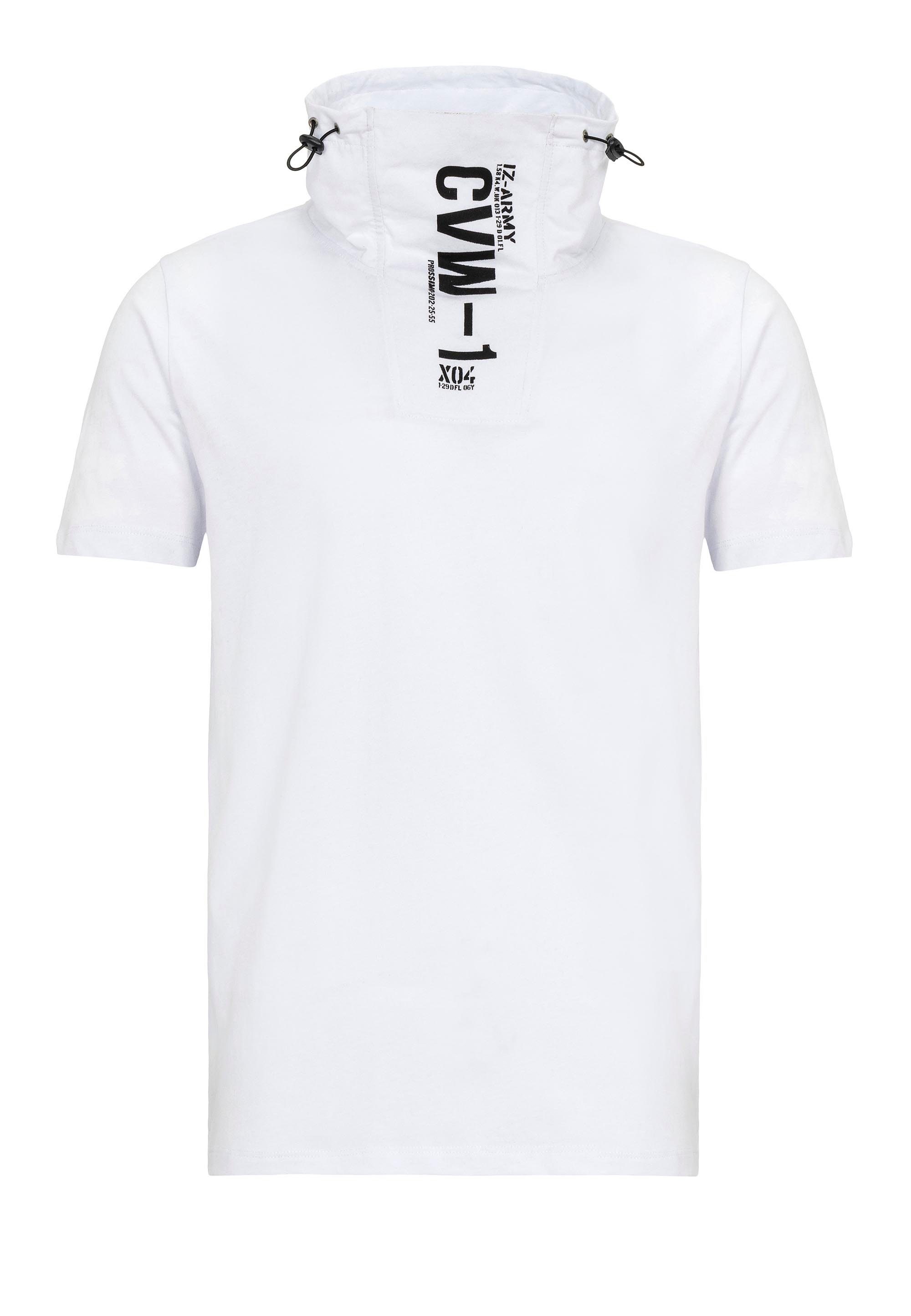 RedBridge T-Shirt Sunnyvale mit hohem Kragen