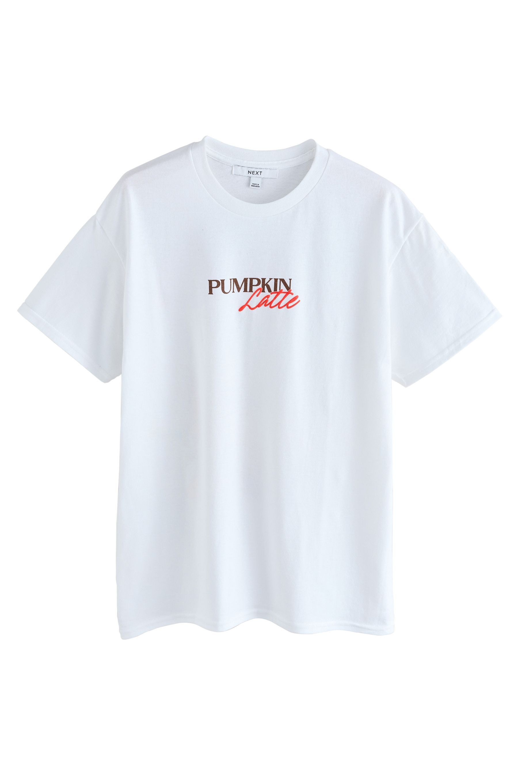Next T-Shirt Oversized Fit T-Shirt, Pumpkin günstig online kaufen