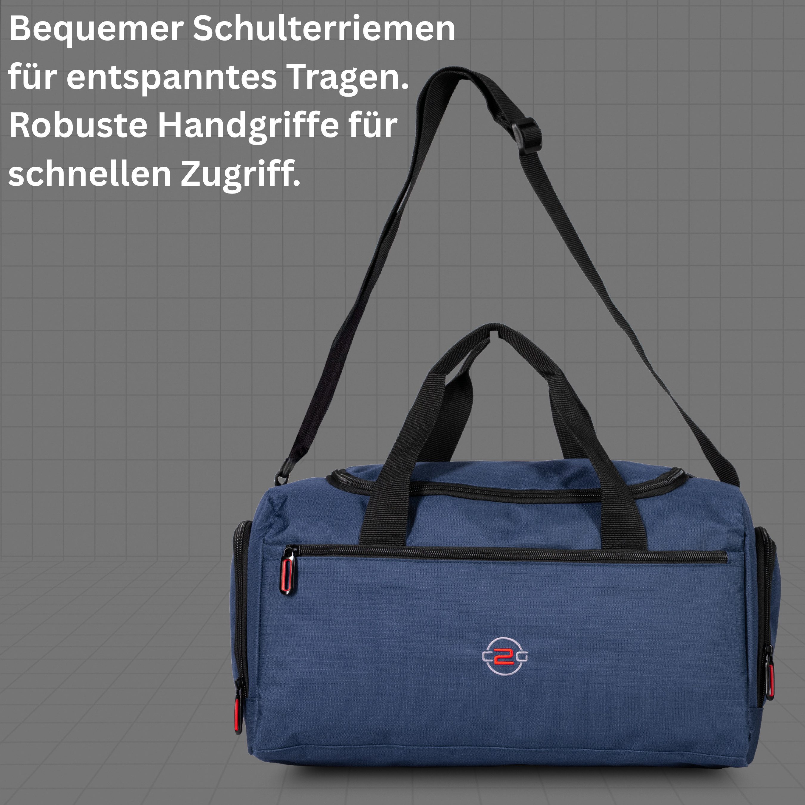 cocoono Sporttasche Sporttasche klein 18L – kompakte Gym Bag für Damen & Herren