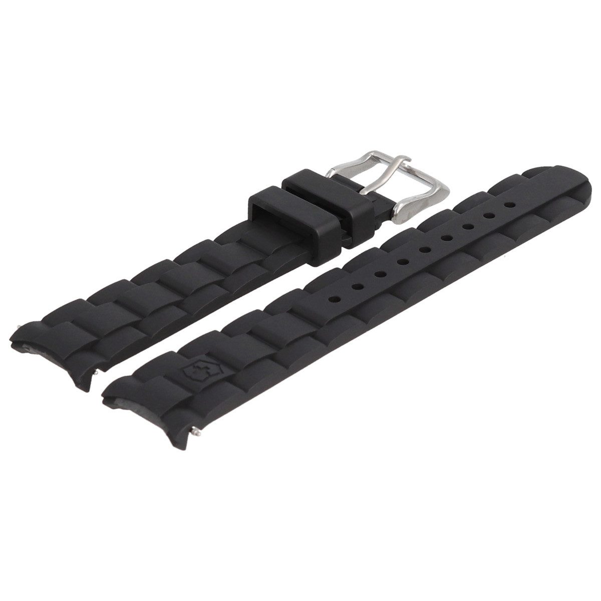 Victorinox Uhrenarmband 18mm Kunststoff Schwarz 004306