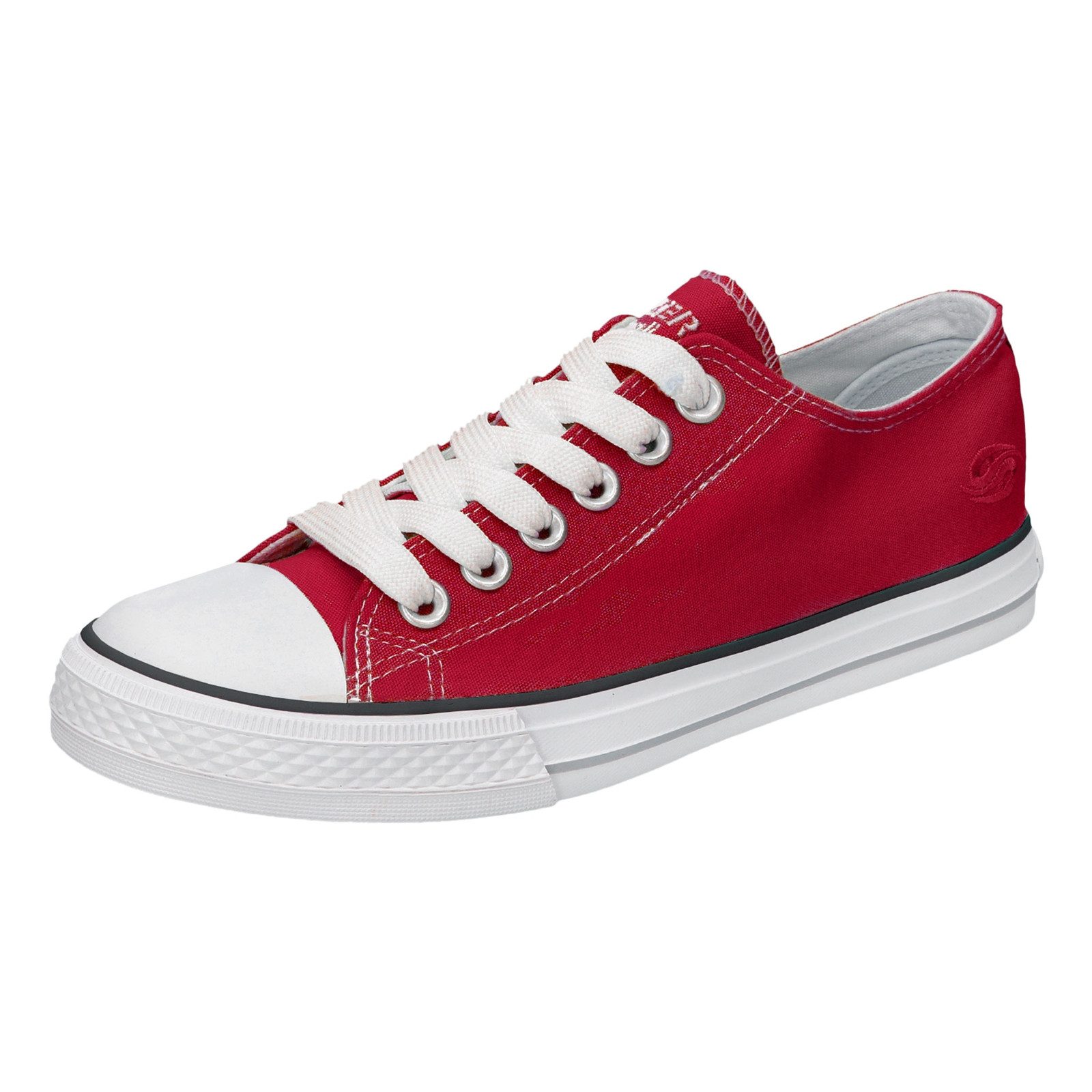 Dockers by Gerli Sneaker Canvas Sneaker mit Ösen an Schaftinnenseite günstig online kaufen
