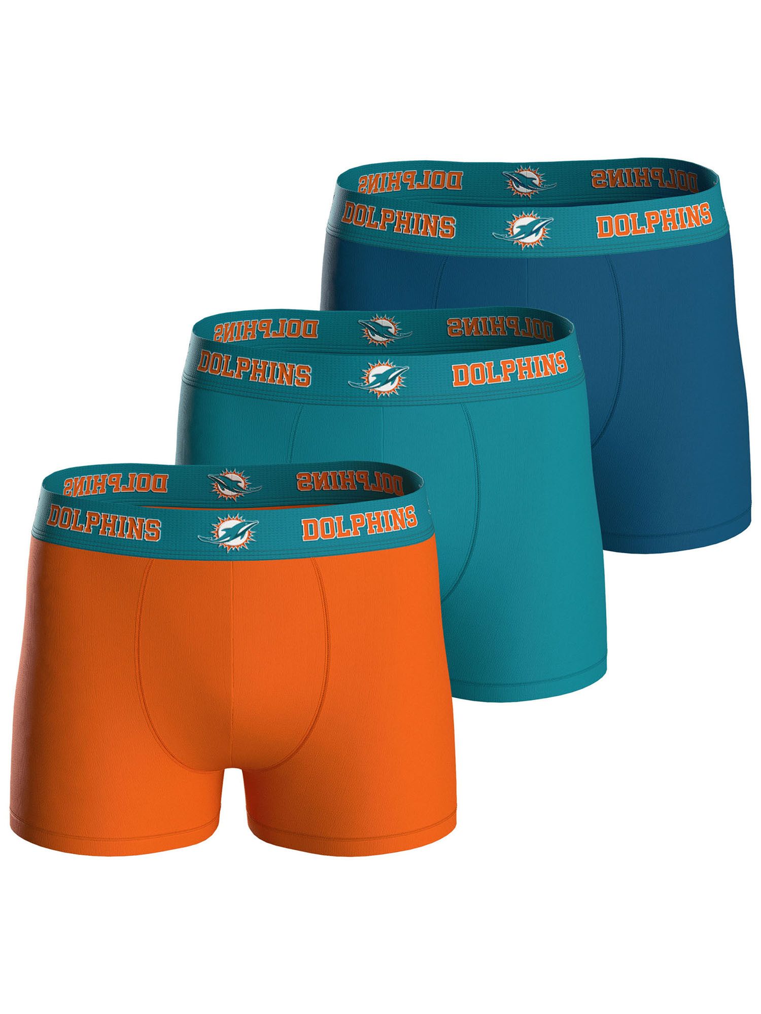 HUDDLE Boxer Miami Dolphins (3-St) Boxershorts, günstig online kaufen