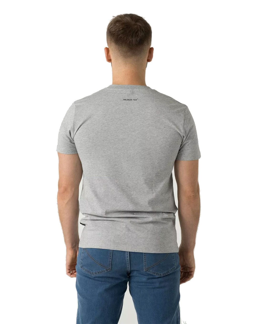 Helikon-Tex T-Shirt T-Shirt (Helikon-Tex Logo) - Mid Grey Melange