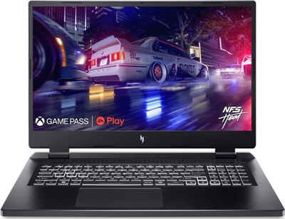 Acer Acer Nitro 17 AN17-41-R2VK 17.3"/Ryzen 7/16/1TSSD/RTX4070/W11 Gaming-Notebook (AMD AMD Ryzen™ 7 7840HS, NVIDIA® GeForce RTX™ 4070, Beleuchtete Tastatur, Webcam)
