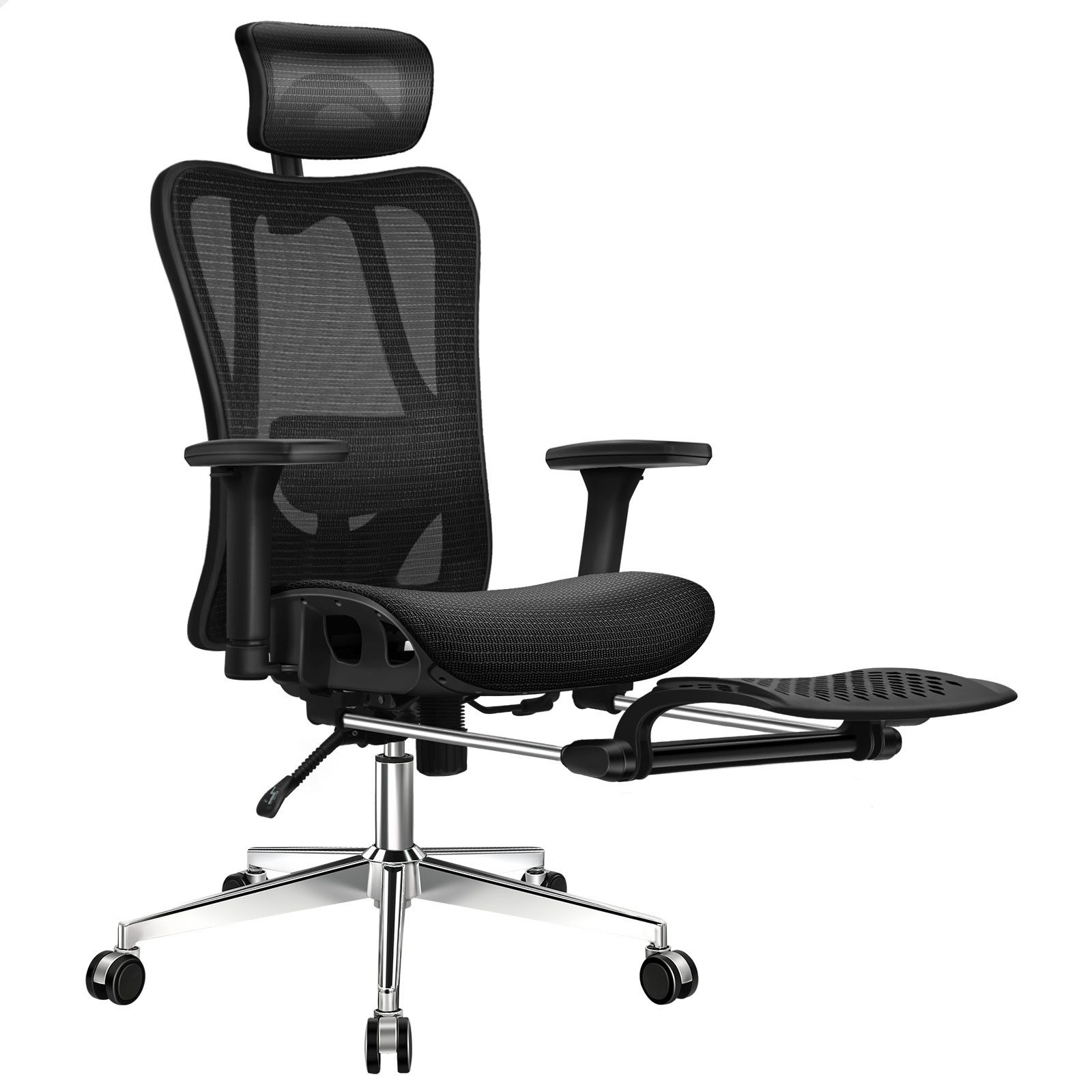 ALFORDSON Bürostuhl Ergonomischer Netz-stuhl mit 3D-Armlehne, günstig online kaufen