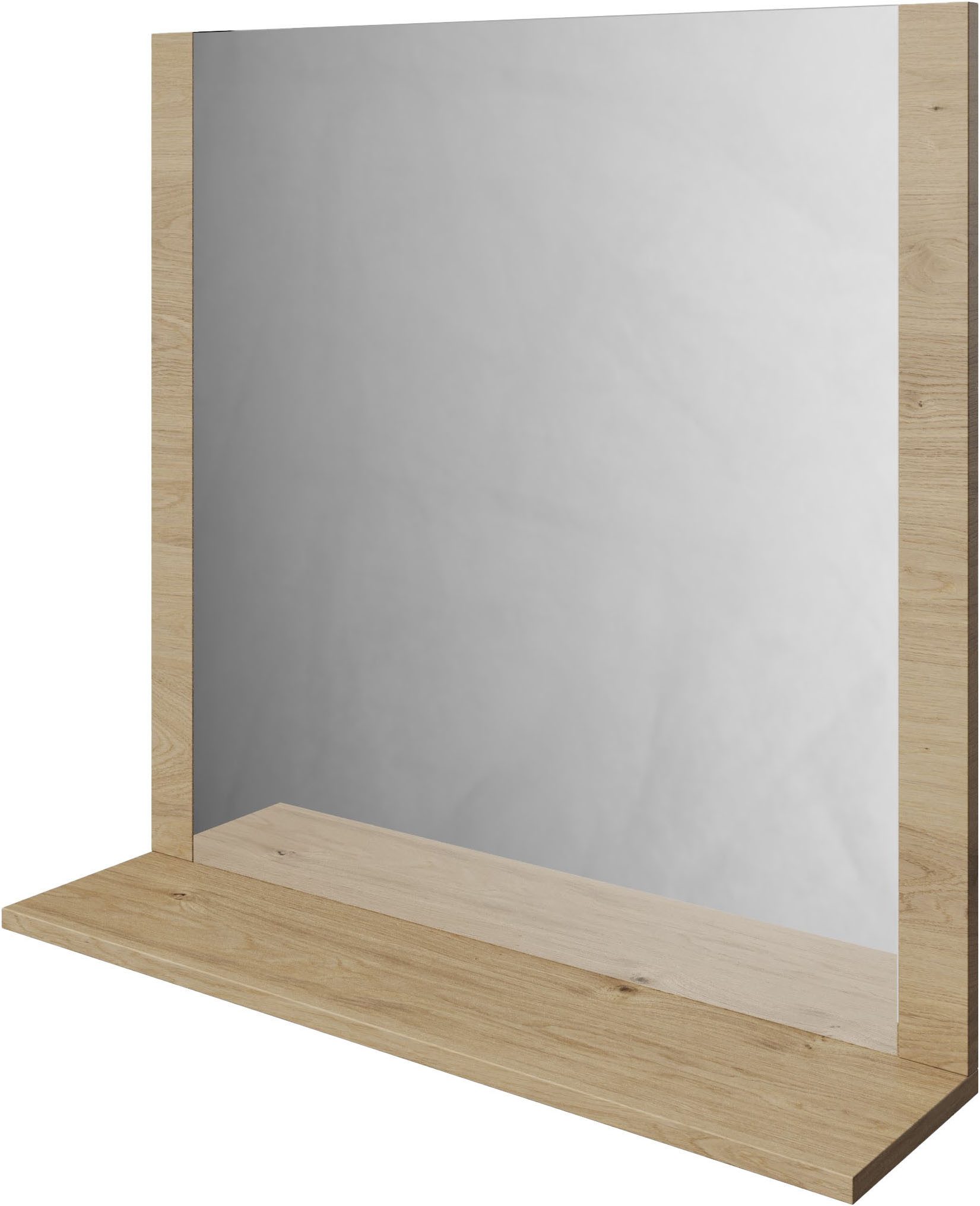 welltime Wandspiegel MODENA, Wandspiegel, für jedes Badezimmer, Badezimmerspiegel, 59 cm breit