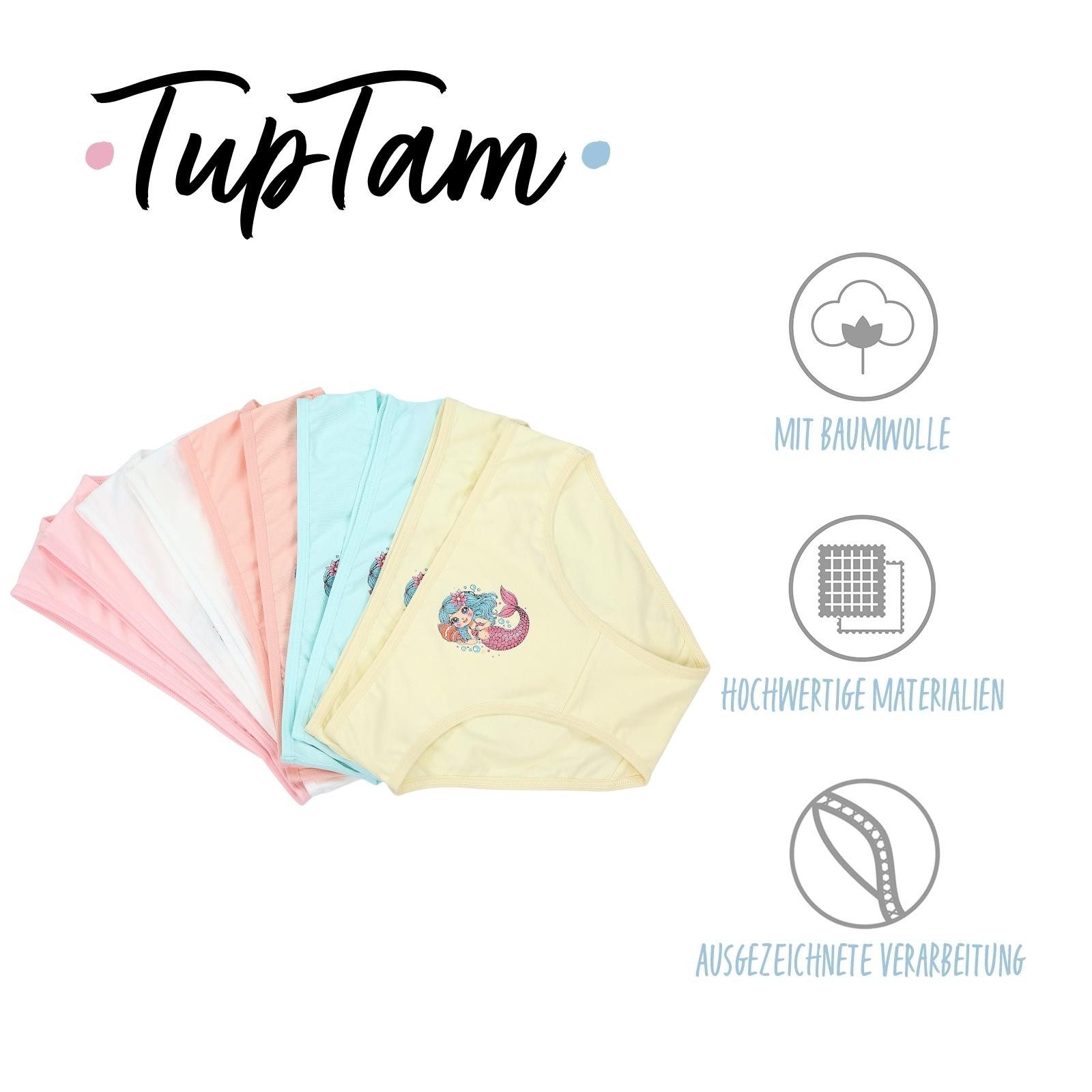 TupTam Slip TupTam Mädchen Slips mit Aufdruck 10er Pack